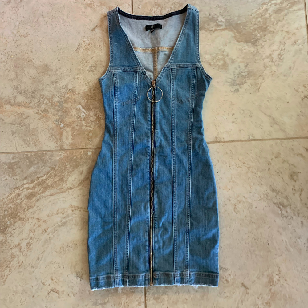 Missguided Denim Dress